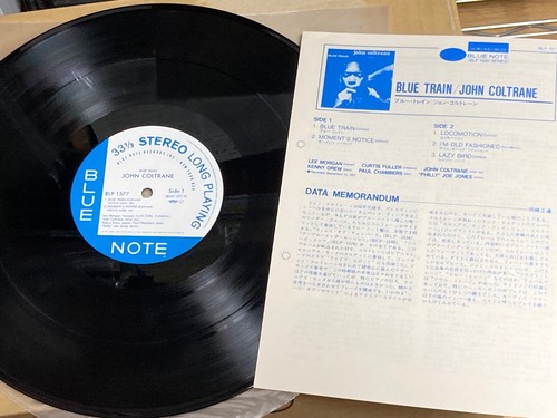 JOHN COLTRANE - BLUE TRAIN - Japan LP W/OBI BLP-1577 BLUE NOTE - Picture 3 of 3