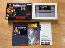 Wolfenstein 3D Super Nintendo SNES CIB Cart Box Manual Inserts