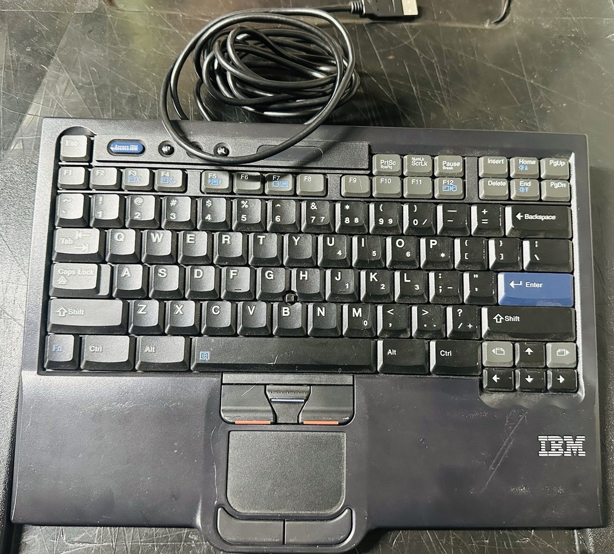 IBM SK-8845 RC USB Wired Keyboard US Based English | eBay