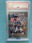 2016 Tom Brady Optic Aqua /299 (#62) PSA 10 Pop 42