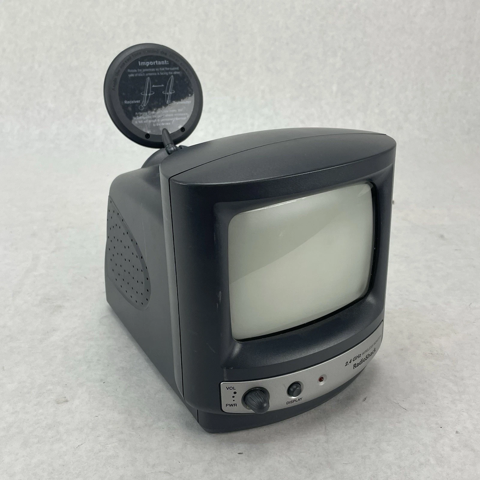 Vintage 2002 RadioShack 2.4 GHZ Wireless Baby Monitor 49-2534
