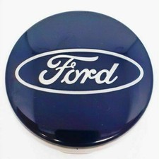 4Pcs Ford 54mm Blue Alloy Wheels Centre Caps Fit Focus C-Max CA Kuga Blue