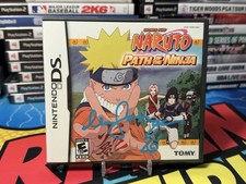 Maile Flanagan signed Naruto Path Of The Ninja DS Game - CIB