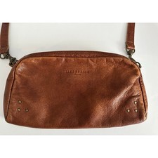 LIEBESKIND BERLIN Schoudertas met labeldetail in camel online kopen | P&C