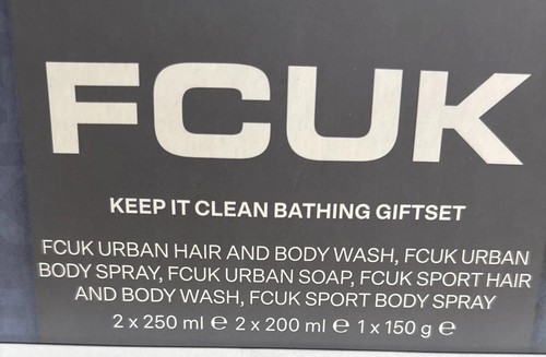 FCUK Keep It Clean Bathing Gift Set For Him - Picture 6 of 9