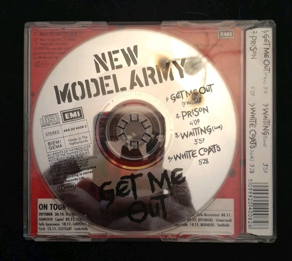 New Model Army - Get Me Out | CD Zustand sehr gut -NM- - Bild 3 von 3