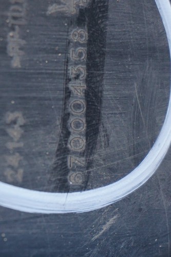 MASERATI GHIBLI M157 REAR BUMPER UNDER TRAY SPLASH GUARD COVER 670004358 2013-17 - Picture 12 of 12