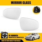 For Volkswagen 2010-2014 Golf Left Right Passenger Side Mirror Glass Heated OEM