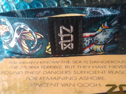 ZOX "KRAKEN" Strap W/ Card-Silver (SZ Medium) - Picture 9 of 24