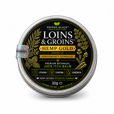Jock Itch HempGold Sport Anti-Pilz Creme - Schnelle Linderung Schweiß Ausschlag Balsam mit Hanf