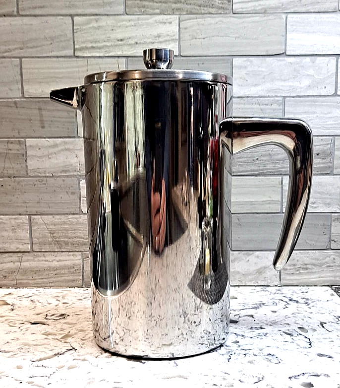GROSCHE Dublin Stainless Steel Coffee Maker French Press - 1000 ml | 34 FL Oz
Opens in a new window 