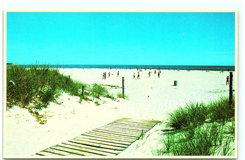 S05-2473, SAND DUENS, IPSWICH BAY, MA., POSTKARTE