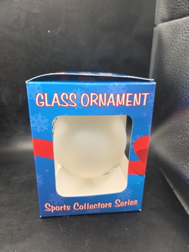 Chicago Calcetines Blancos Equipo de Béisbol Vidrio Soplado Adorno de Navidad Hecho en EE. UU. - Imagen 3 de 8