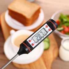 Instant Read Digital Meat Thermometer BBQ Grill Smoker For Kitchen Food Cooking