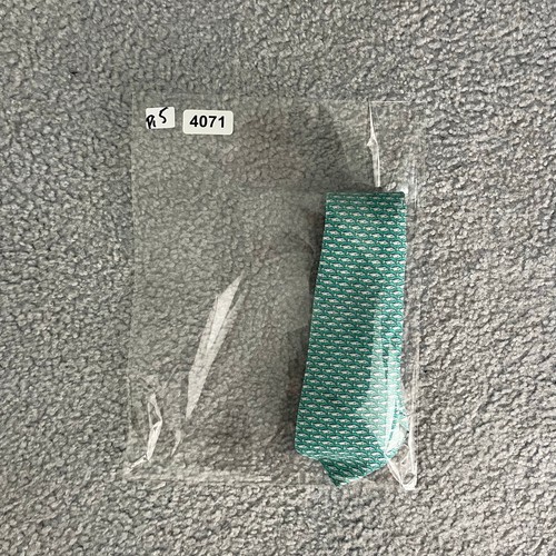 Vineyard Vines Necktie Boys OS Teal Blue Classic Preppy Fish Print - Picture 5 of 5