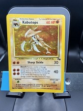 Kabutops 9/62 Fossil Holo