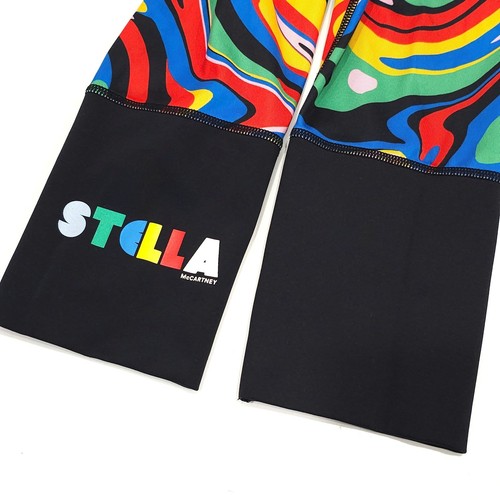 STELLA McCARTNEY Leggings Girls 14 Colorful Rainbow Swirl Gymnastics Dance - Picture 9 of 15