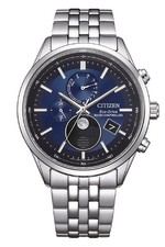 CITIZEN Eco-Drive Herrenuhr Funk-Solar Mondphase Stahlband BY1030-50L