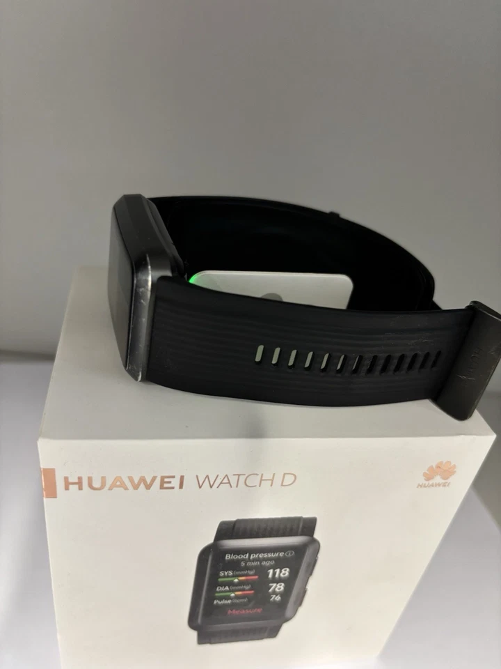 HUAWEI Watch D Smartwatch Schwarz mit Blutdruckmesser - Bild 2 von 4