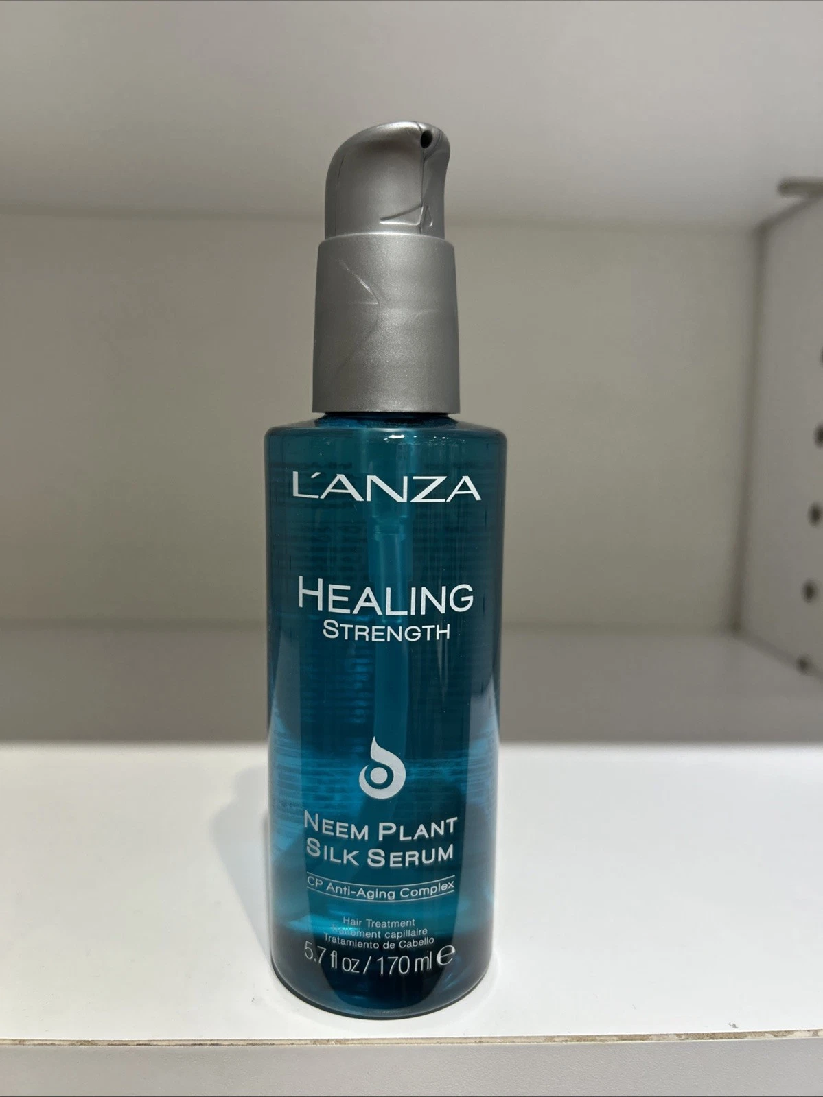 Lanza Healing Strength Neem Plant Silk Serum 5.7 OZ / 170 Ml RARE LARGE SIZE