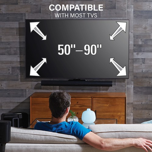 Sanus WSSATM1 Black Extendable Soundbar TV Mount for Sonos Arc Ultra -OPENBOX - Picture 10 of 15