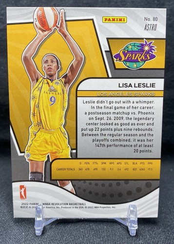 2022 Panini Revolution WNBA Astro Lisa Leslie #80 - Foto 2 di 2