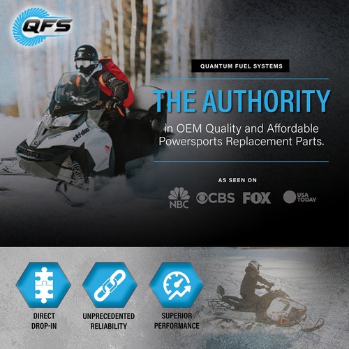 QFS Fuel Pump +Gasket +Strainer for 17-19 Ski Doo Renegade/Summit 850 513033890 - Picture 2 of 11