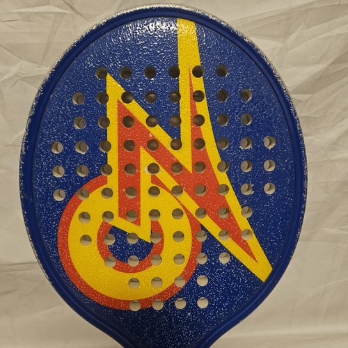 Viking Athletics Tennis Racquet Paddle Blue Racket Oz On No - Picture 3 of 18