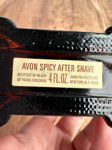 Avon Triple Crown Horseshoe Decanter Spicy After Shave  2/3 Full - Picture 3 of 3