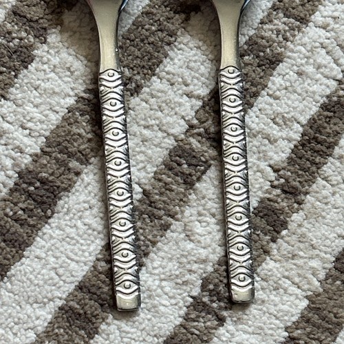 Dansk Designs JHQ PRADO Jens Quistgaard Stainless TEASPOON 6-1/8" Germany x2 - Picture 9 of 9