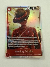 Monkey D. Luffy OP12-015 SR Legacy of the Master - ONE PIECE Card Game ENGLISH