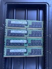 LOT 4x 32GB (128GB) Samsung M393A4K40CB2-CTD PC4-2666V ECC DIMM Server Memory