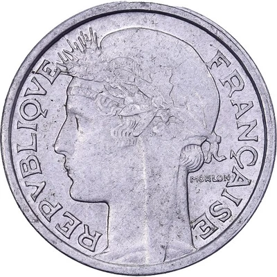 France, 50 Centimes, Morlon, 1946, Aluminium, TTB - Photo 1/2