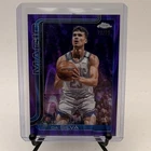 2025 Topps Chrome Basketball RayWave Purple Refractor Tristan da Silva #173