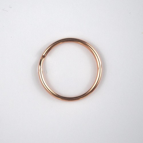 Double Loop Split Ring Key Rings Keyring Craft Findings Hoop Vary Size & Colour - Picture 88 of 103