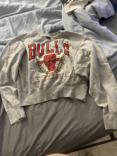 Suéter NBA CHICAGO BULLS Ultra Game Croptop Cuello Redondo - MEDIANO