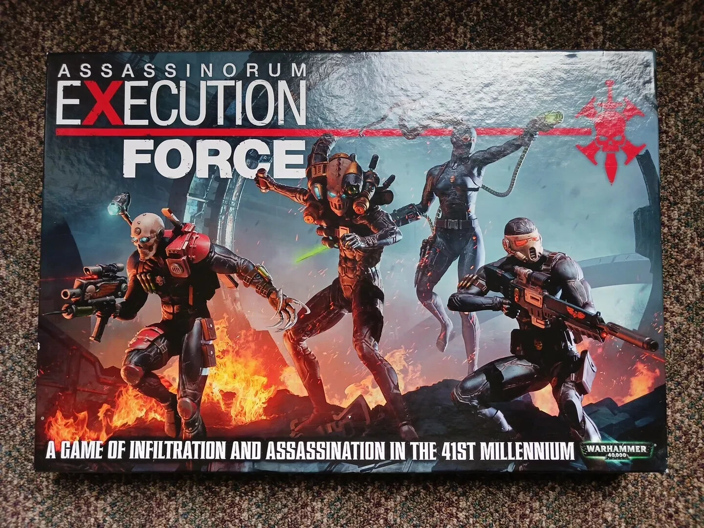 Стартовый набор Боевой силы Ассасинорума Warhammer 40K Запечатан