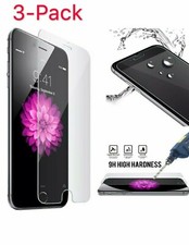 3X Premium Screen Protector Tempered Glass For iPhone SE 5 6 7 8 X Xs Max XR