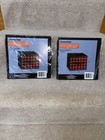 Set 2-Essentials/Collapsible Storage Container-Red Black Buffalo Plaid-9”x8”Cube