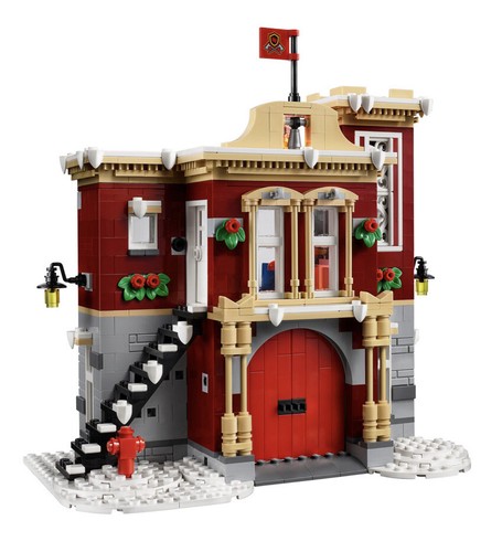 Lego Winter Village Fire Station Set (10263) Rare Retired Set Only 1 Left - Picture 3 of 12