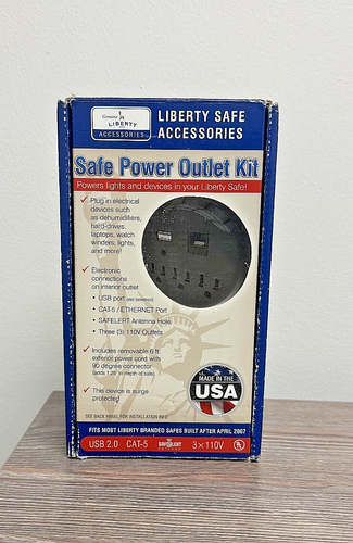 Liberty Safe Power Outlet Kit for Interior- Missing Pieces - Picture 1 of 5