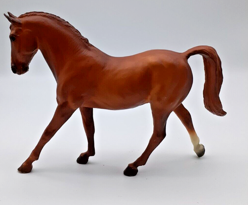 Caballo Breyer Castaño Marrón 6.5" Alto 9" Largo - Imagen 2 de 12