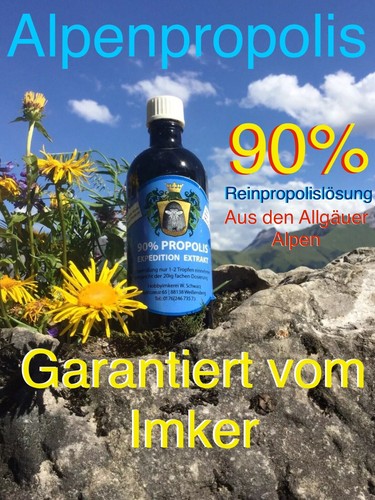10ml  40% ECHTES Alpen Propolis Hochalpen Tinktur Oberstdorf ❤️Wieder VORRÄTIG❤️ - Bild 3 von 16