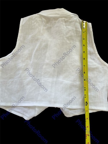 Liancoportofino (Capri, Italy) EUC/NWOT? White 100% Linen Top and Skort-10years - Picture 9 of 14