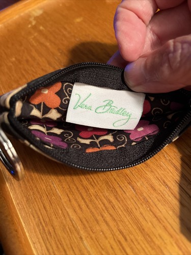 vera bradley ID Zip Case Suzani   VGUC - Picture 8 of 10