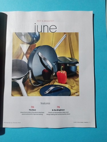 Real Simple Magazine June 2024 Busy Philipps Shines - Picture 3 of 24