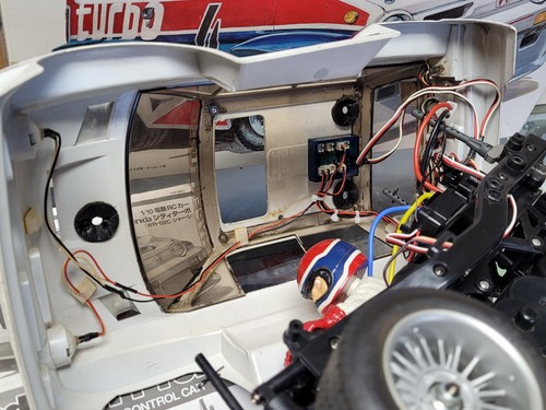 Use Tamiya RC 1/10 Honda City Turbo WR02 Chassis HPI 2.4GHz + ESC +LED Light Kit - Picture 17 of 22