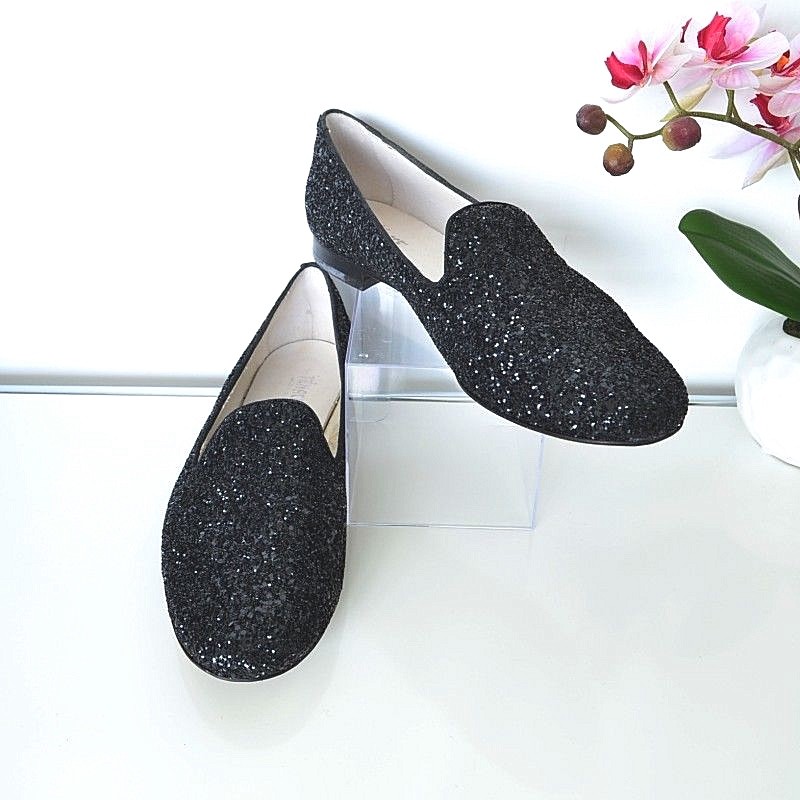 Cómodo y bien parecido Descuento por tiempo limitado La Tenace Designer Damen Leder Ballerina Schuhe Gr.39 Schwarz Glitter 1x getr. Cómodo y bien parecido Descuento limitado por tiempo limitado Descuento La Tenace Designer Damen Leder Ballerina Schuhe Gr.39 Schwarz Glitter 1x getr. 2c4de4