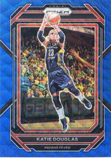 2023 Panini Prizm WNBA Blue Wave NO. 83 Katie Douglas - Indiana Fever