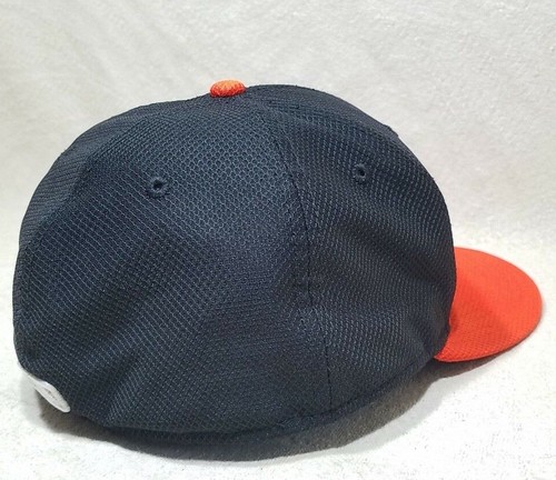 CAPPELLO BERRETTO FLORIDA MARLINS UFFICIALE MLB 7 5/8 ADERENTE NERO ARANCIONE NEW ERA 59fifty - Foto 8 di 12